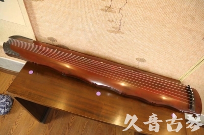 揭阳市●久音古琴  ●典藏系列 20230807 [红洒金竹节]